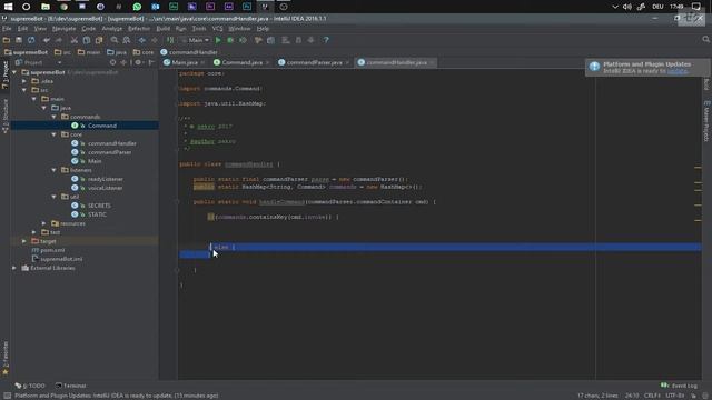 [OUTDATED] JDA Discord Bot Programmieren ? #03 - Commands ? Tutorial Deutsch (Java/JDA) смотреть онлайн