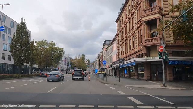 Wiesbaden driving, Germany Video 4K City Tour смотреть онлайн