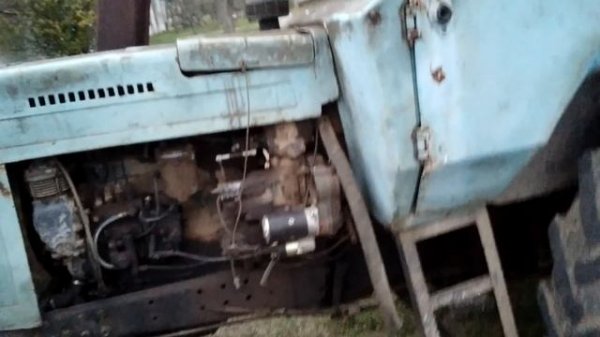 Ремонт трактора, замена пускача на мтз 80! Помогггггггггите!