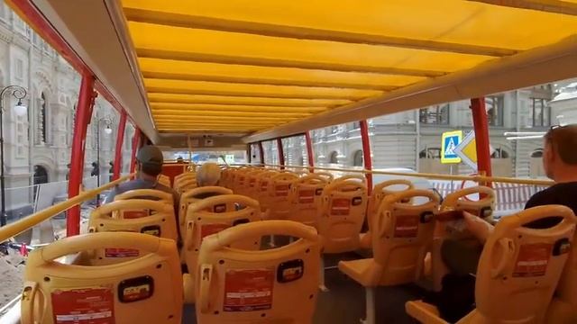 Экскурсия на двухэтажном автобусе по Москве смотреть онлайн