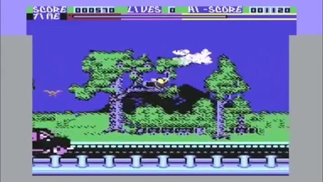PERCY THE POTTY PIGEON C64 смотреть онлайн