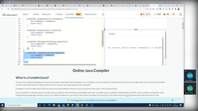 System Design - LLD - Builder Pattern смотреть онлайн