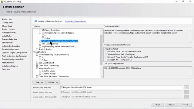 Install SQL Server back engine - SSAS Tutorial смотреть онлайн