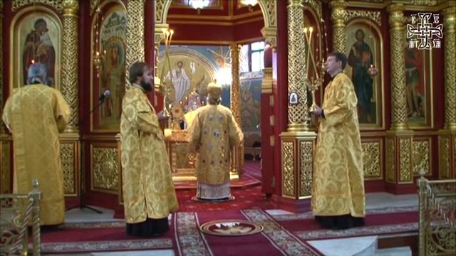 Божественная Литургия в Воскресенском кафедральном соборе - 03.06.18г. смотреть онлайн