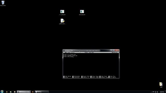 Benchmarking C++, x86 Assembly and Python смотреть онлайн