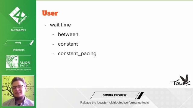 4Developers 2021: Release the locusts - distributed performance tests - Dominik Przybysz смотреть онлайн