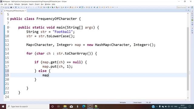 Find Frequency Of Character In String Using Java смотреть онлайн