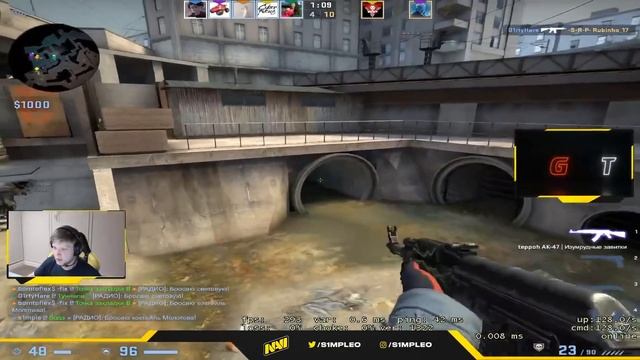 S1MPLE ДАЛ 50 ФРАГОВ И УНИЧТОЖИЛ 3000 ЭЛО ФЕЙСИТА! СИМПЛ ИГРАЕТ КАК БОГ ВМЕСТЕ С EVELONE (CS:GO)