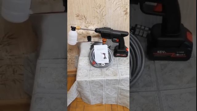 Автомойка аккумуляторная. смотреть онлайн