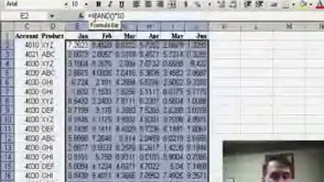 Random numbers in Excel смотреть онлайн