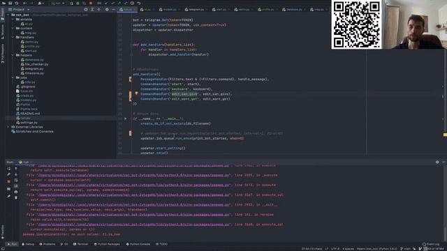 TELEGRAM BOT + AIRTABLE. Программирую Телеграмм бота для нетворкинга на Python. смотреть онлайн