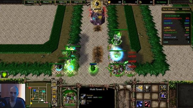 Warcraft 3 | Green Circle TD 18.5 | Finish The Map смотреть онлайн