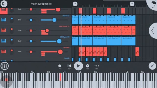 mach 220 speed 18 | made with FL Studio Mobile 3 смотреть онлайн