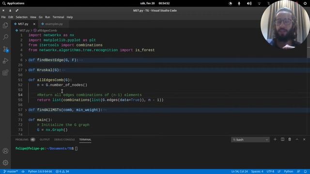 Finding all possible MSTs (Minimum Spanning Trees) from Kruskal's Algorithm смотреть онлайн
