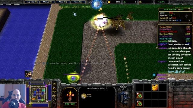 Warcraft 3 REFORGED | Color Circle TD Angel | All Levels смотреть онлайн