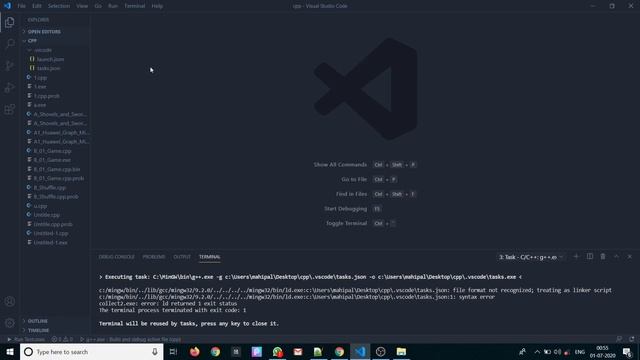 Visual studio code Debugger setup|How to set template in vs code|vs code custom snippets|Mingw debu смотреть онлайн
