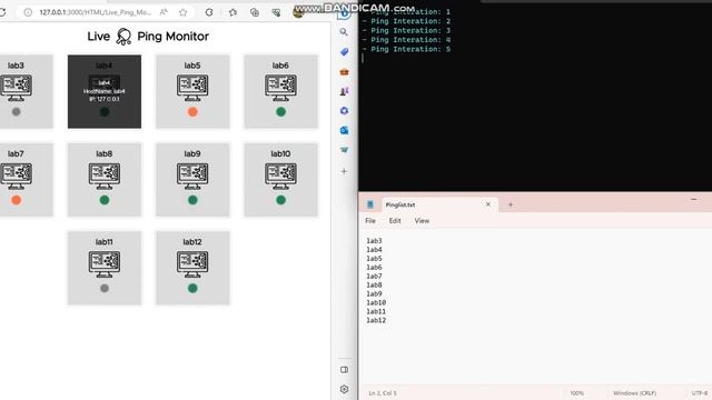 #PowerShell #HTML based ping monitor dashboard смотреть онлайн
