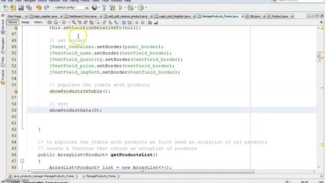 Java Project Tutorial - Make Products Manager Form Step by Step Using NetBeans And MySQL Database смотреть онлайн