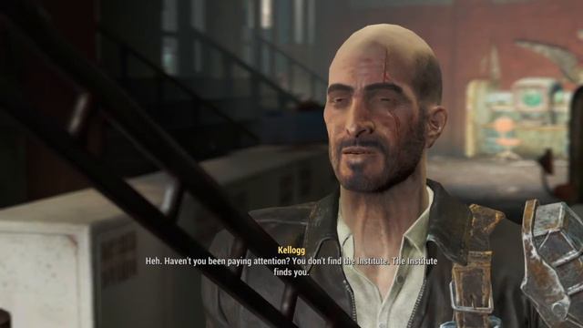 Fallout 4 how to kill kellogg easy way смотреть онлайн