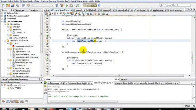 aula 3859 gwt JSON explicando o JavaScript Object Notation e criando arquivo смотреть онлайн