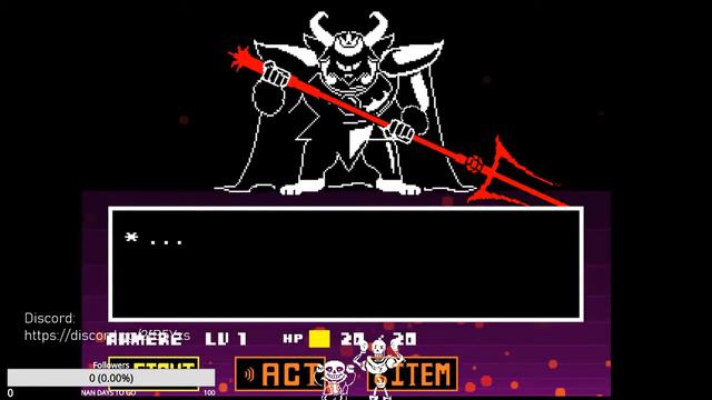 ASGORE... Y U BREAK MERCY BUTTON?!?! | Undertale Live #3 смотреть онлайн