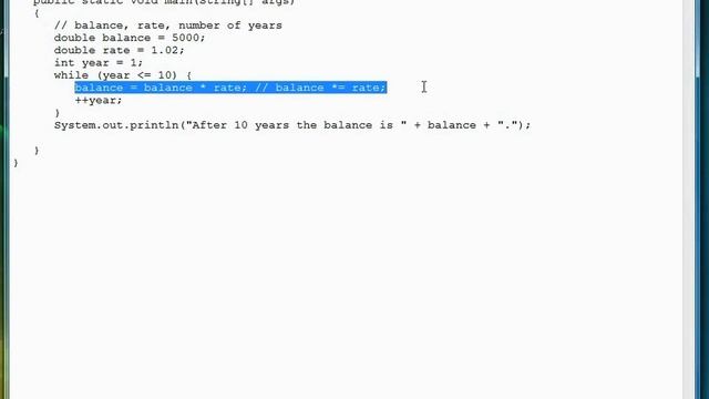 Java Tutorial | Count controlled while Loop смотреть онлайн