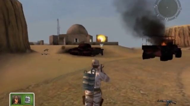 Conflict: Desert Storm Walkthrough Mission 1 смотреть онлайн