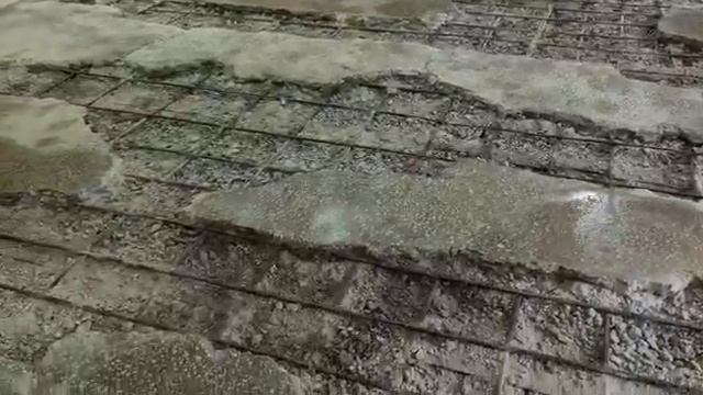 Разрушение бетонного пола в гараже https://polmsk.ru/ смотреть онлайн