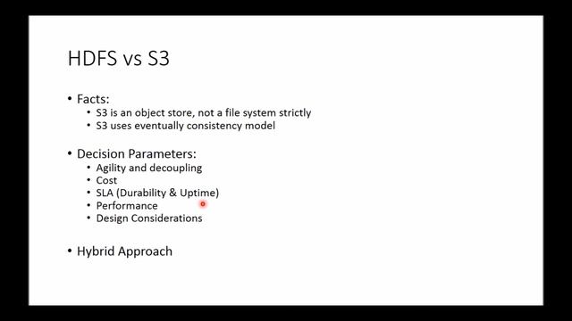 HDFS vs S3 | AWS S3 vs Hadoop HDFS смотреть онлайн