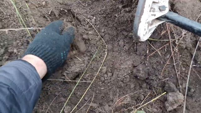 шурф на штык ,октябрь2023 г.