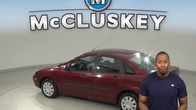C10345RO Used 2007 Ford Focus Maroon Sedan Test Drive, Review, For Sale - смотреть онлайн