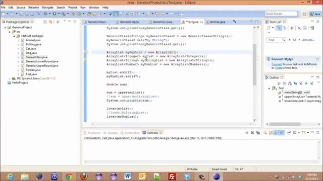 Java Generics Example 2 смотреть онлайн