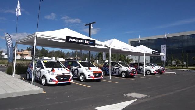 Presentación del Hyundai Grand i10 Monomarca junto con Dani Sordo. смотреть онлайн