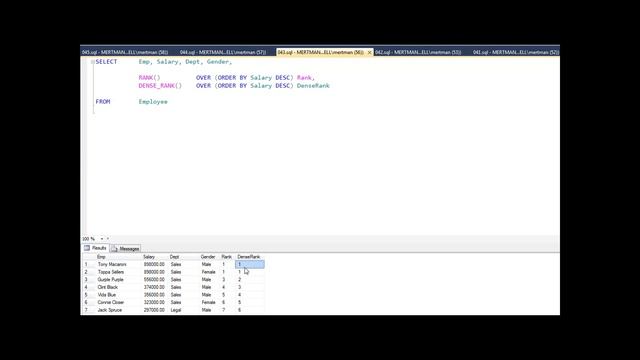 Rank, Dense Rank and Partition By - In under 3 min!! смотреть онлайн