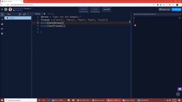Python Class Day 1: Len Function смотреть онлайн