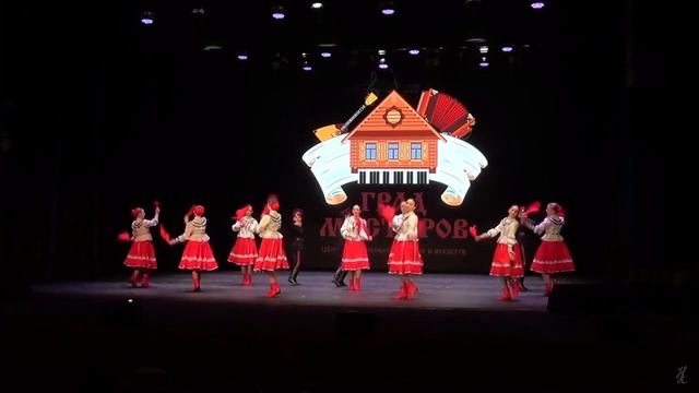 "Казачья пляска". Образцовый коллектив Ансамбль народного танца Пламя, г.о. Коломна смотреть онлайн
