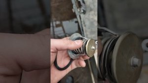 Японский термостат на уаз 409 мотор подготовка к установке.