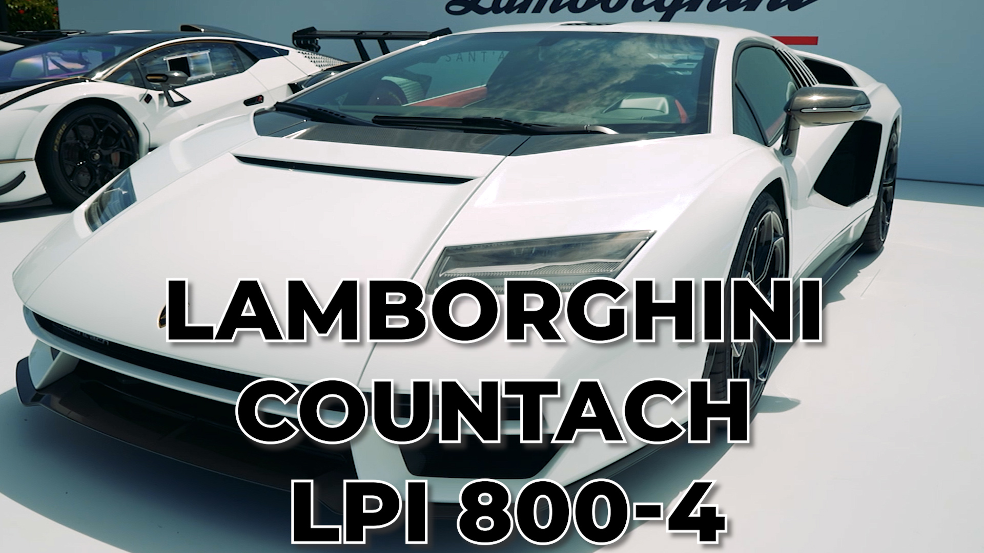 2022 Lamborghini Countach LPI 800-4 - Интерьер, Экстерьер! смотреть онлайн
