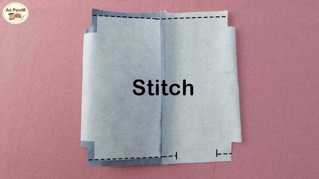 DIY Mini Zipper Pouch