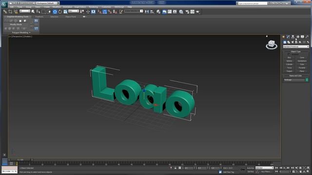 3D Text Animation with 3ds max смотреть онлайн