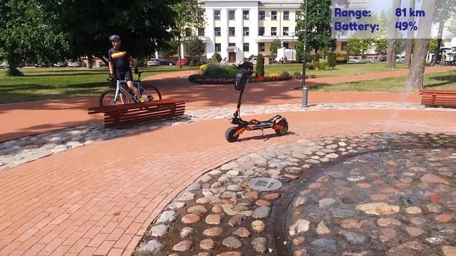 I Went to Another City on E-Scooter and THIS Happened!⚡️Teverun Blade GT+ смотреть онлайн