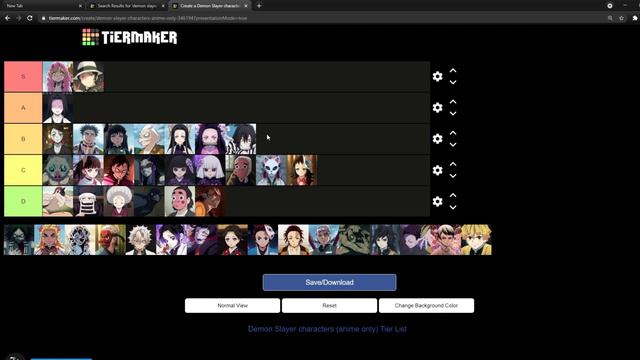 ULTIMATE DEMON SLAYER CHARACTER TIER LIST (ANIME ONLY)