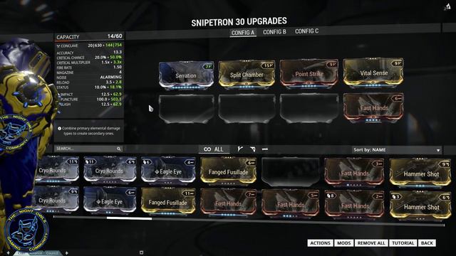 Warframe: Snipetron Basic Quick Setup (U17.5.4) смотреть онлайн