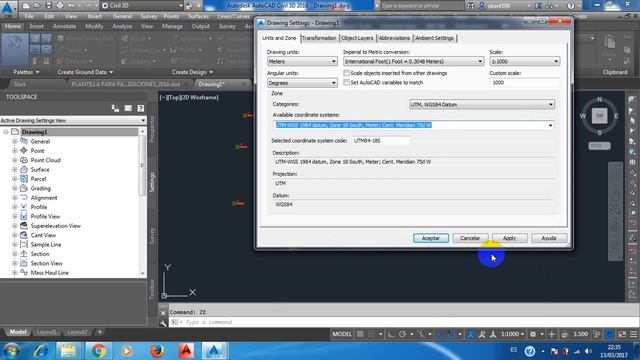 MANEJO DE IMAGEN SATELITAL CON AUTOCAD CIVIL 3D 2016 Y GOOGLE EARTH смотреть онлайн