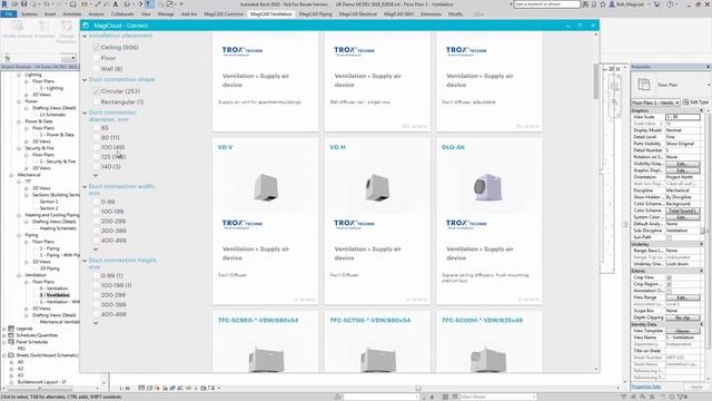 MagiCAD 2018 for Revit top new feature - MagiCloud Connect смотреть онлайн