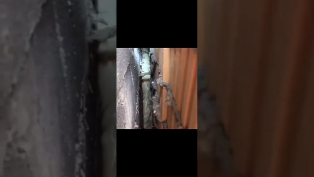 Как происходит заливка ППУ в пустоты за облицовочный кирпич? смотреть онлайн