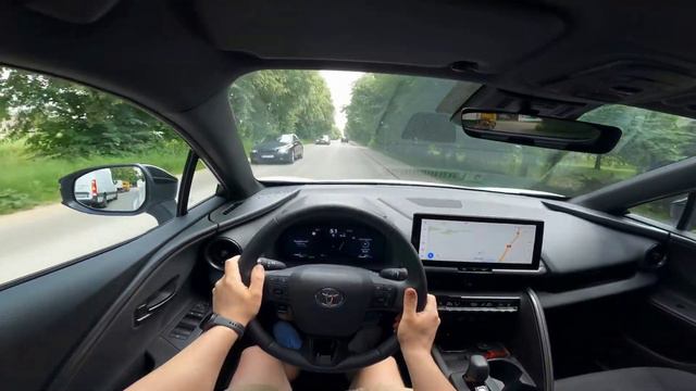 Новая Toyota C-HR 2024 | Тест-драйв от первого лица POV смотреть онлайн