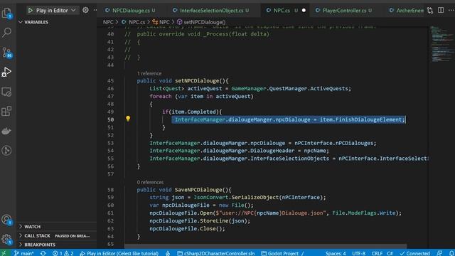 C# Godot Platformer 13 | Expanding our Dialog System Adding In A Quest System смотреть онлайн