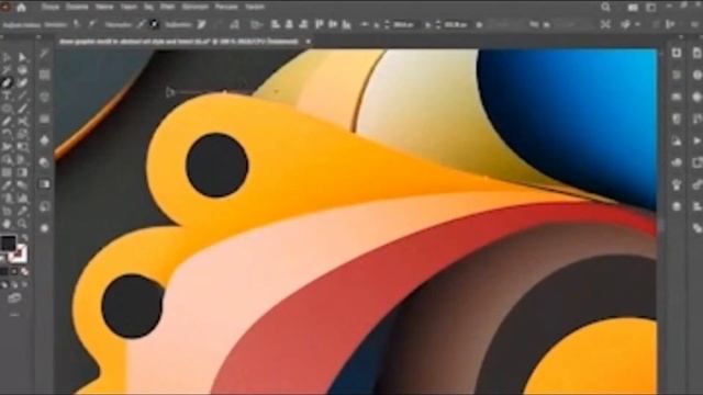 I made a vector drawing in Adobe Illustrator of the pattern I made in Lexica смотреть онлайн