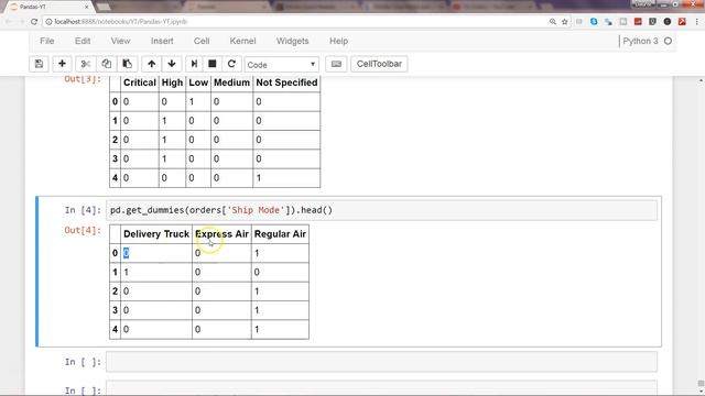 Pandas Python Tutorial 17 | How to Create Dummy Variable | Creating Dummy Variables in Pandas Pytho смотреть онлайн